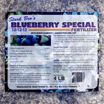 View full size image Photo of Stark® Blueberry Special Fertilizer