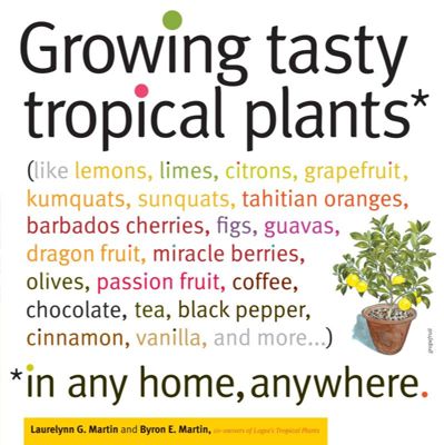 View full size image Growing Tasty Tropical Plants Book Cover