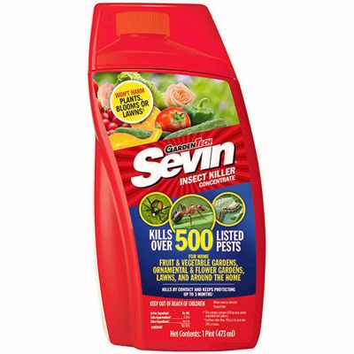 View full size image Bottle of sevin spray