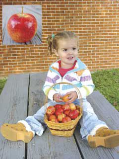 Organic Fresh crab apples